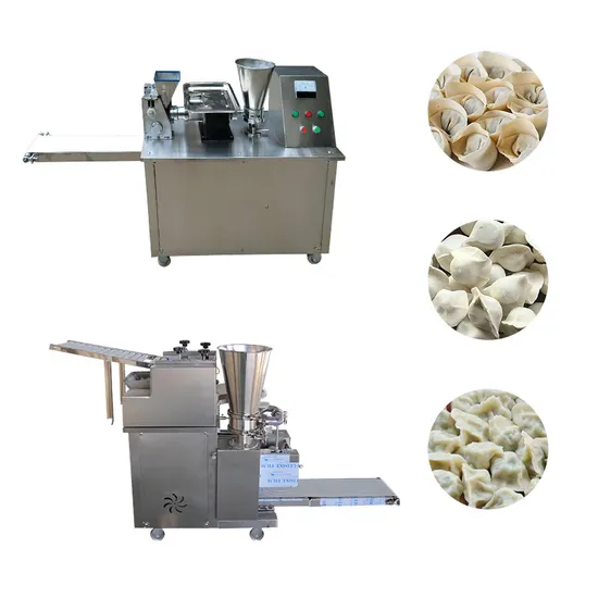 Máquina automática para fazer wontons de bolinhos pequenos Máquina automática para fazer gyoza Lumpia Momo