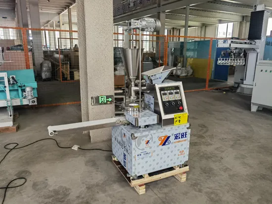 Máquina de fazer pães Baozi de dimsum cozidos no vapor, totalmente automática, de baixo ruído e alta produção